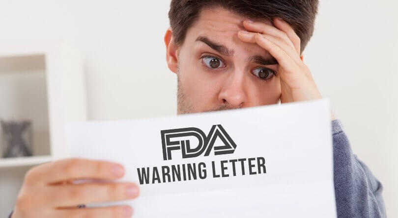 Pharma FDA Warning Letter