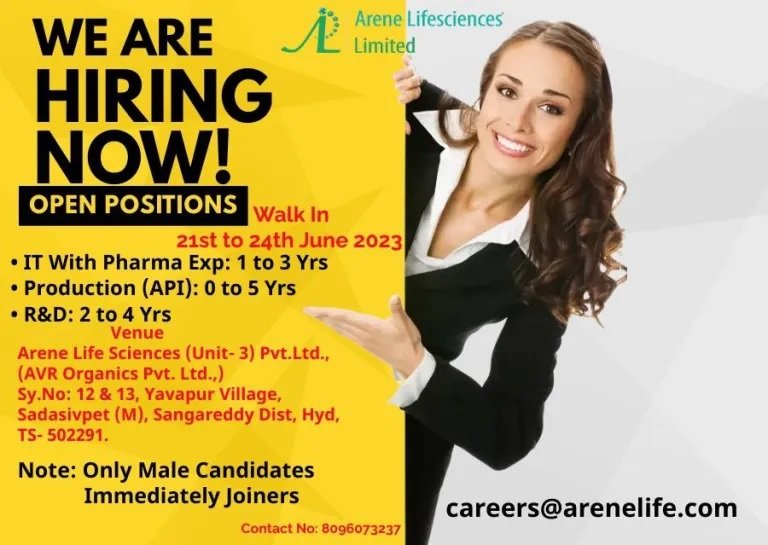 Walk-In for Freshers