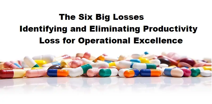 The Six Big Losses: Identifying and Eliminating Productivity Loss for Operational Excellence