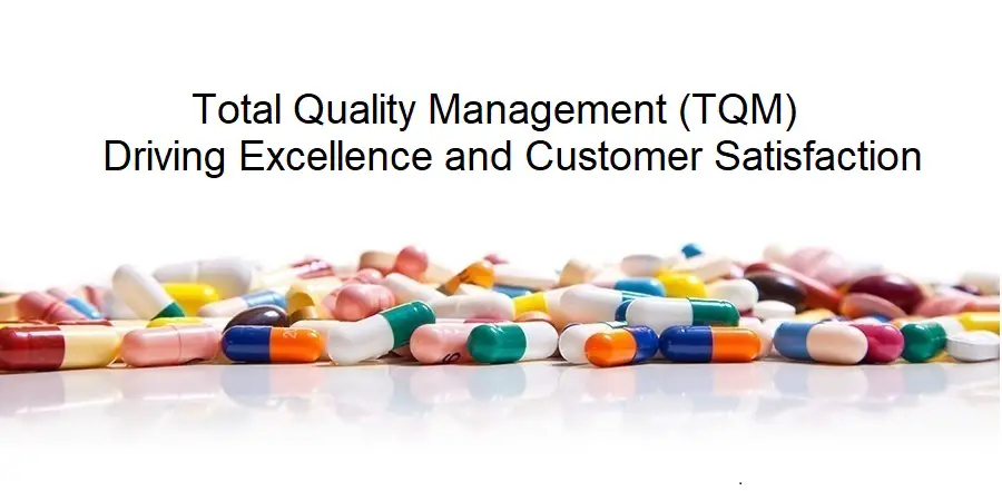 Total Quality Management (TQM): Driving Excellence and Customer Satisfaction