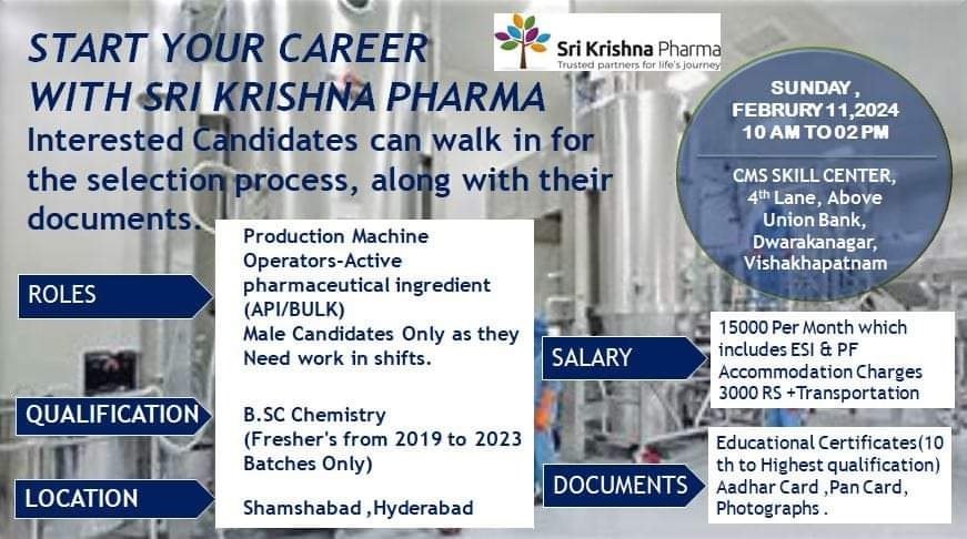Sri Krishna Pharma-Interview