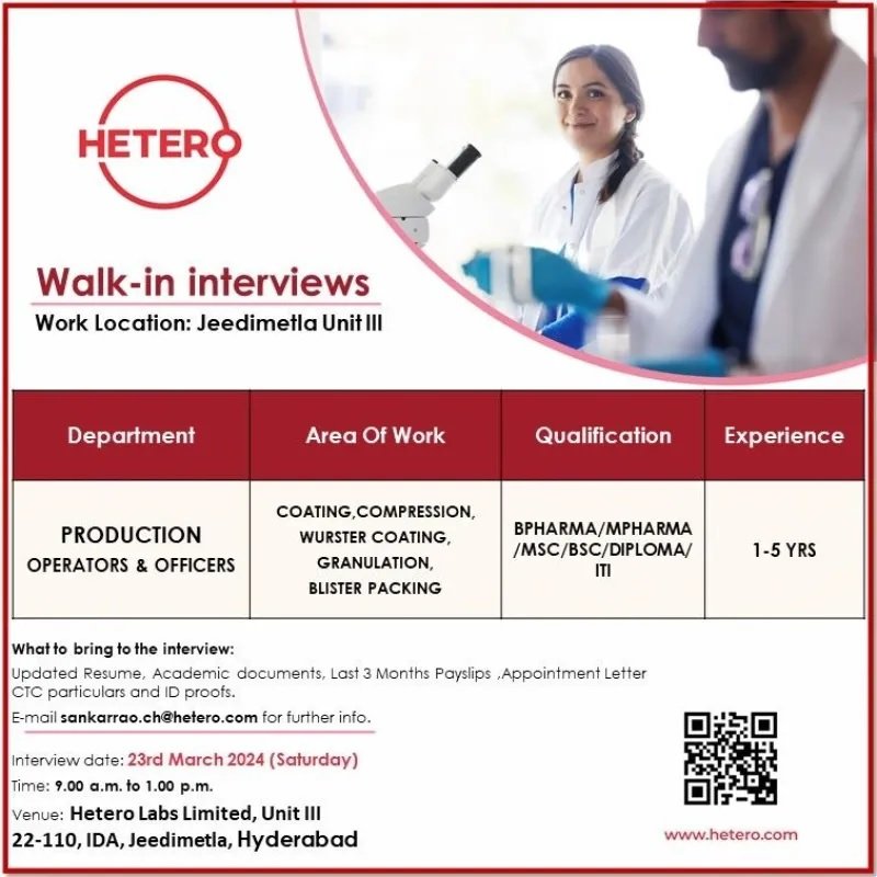 Hetero Labs Limited- Interview