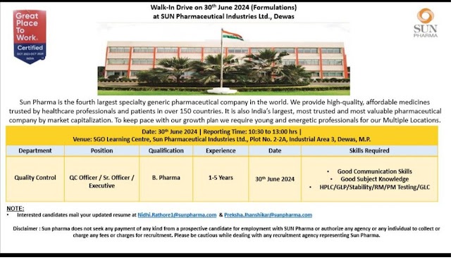 Sun Pharma-Interview