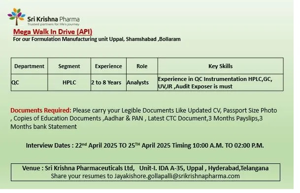 Sri Krishna Pharma-Walk-In Drive