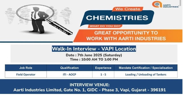 Arti Industries -Walk In Interview