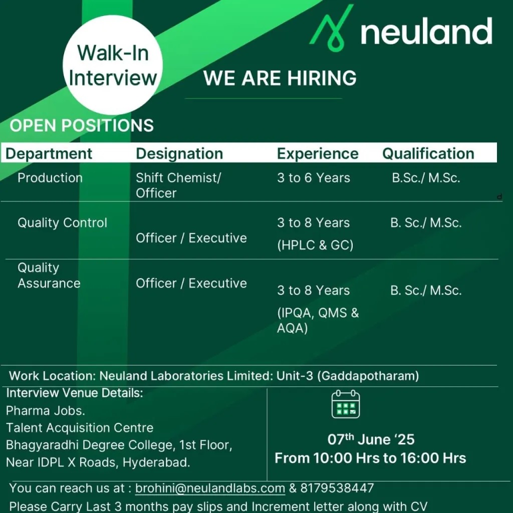 Neuland Laboratories-Walk-In Drive