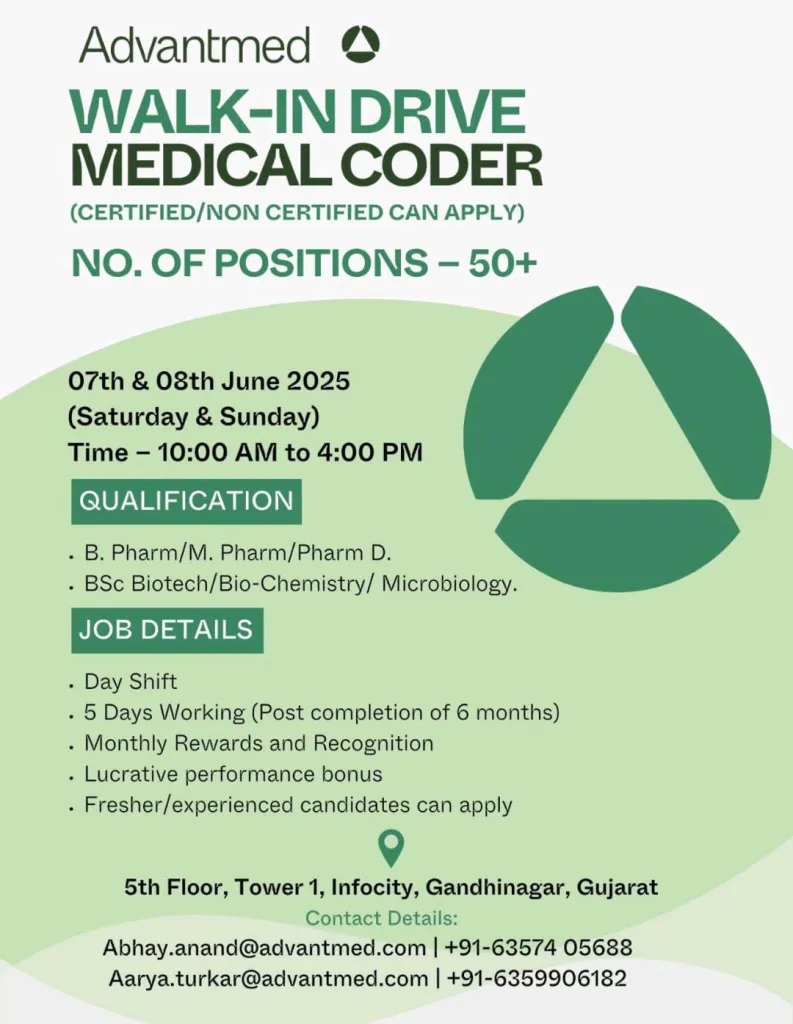 Medical Coding- Walk-In