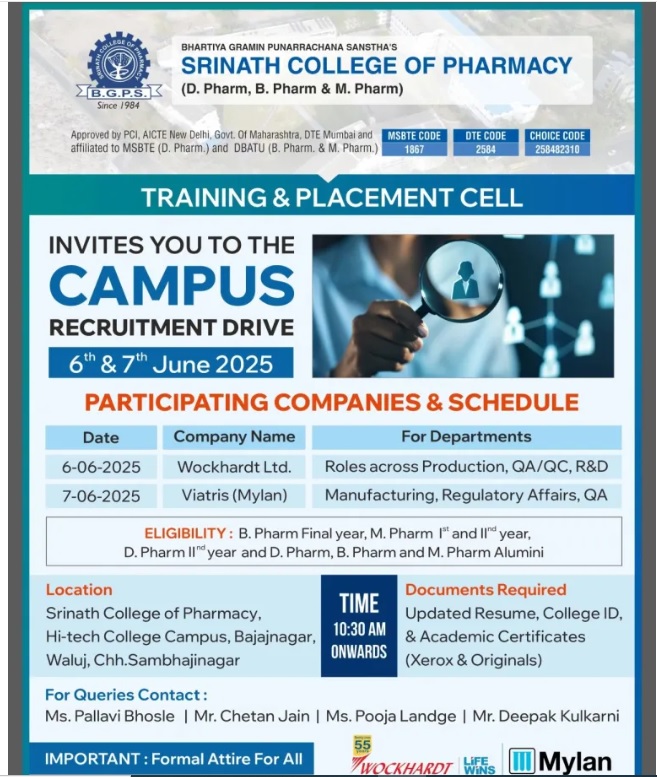 Mylan/Wockhardt Ltd - Campus Drive