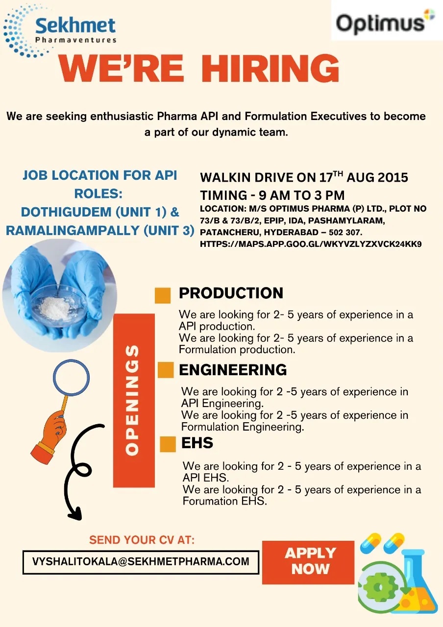 Sekhmet Pharmaventures-Walk-In Drive