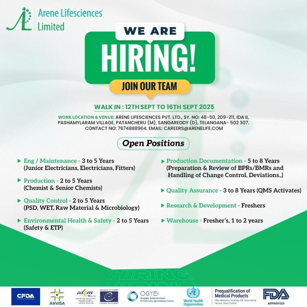 Arene Lifesciences- Walk-In Drive