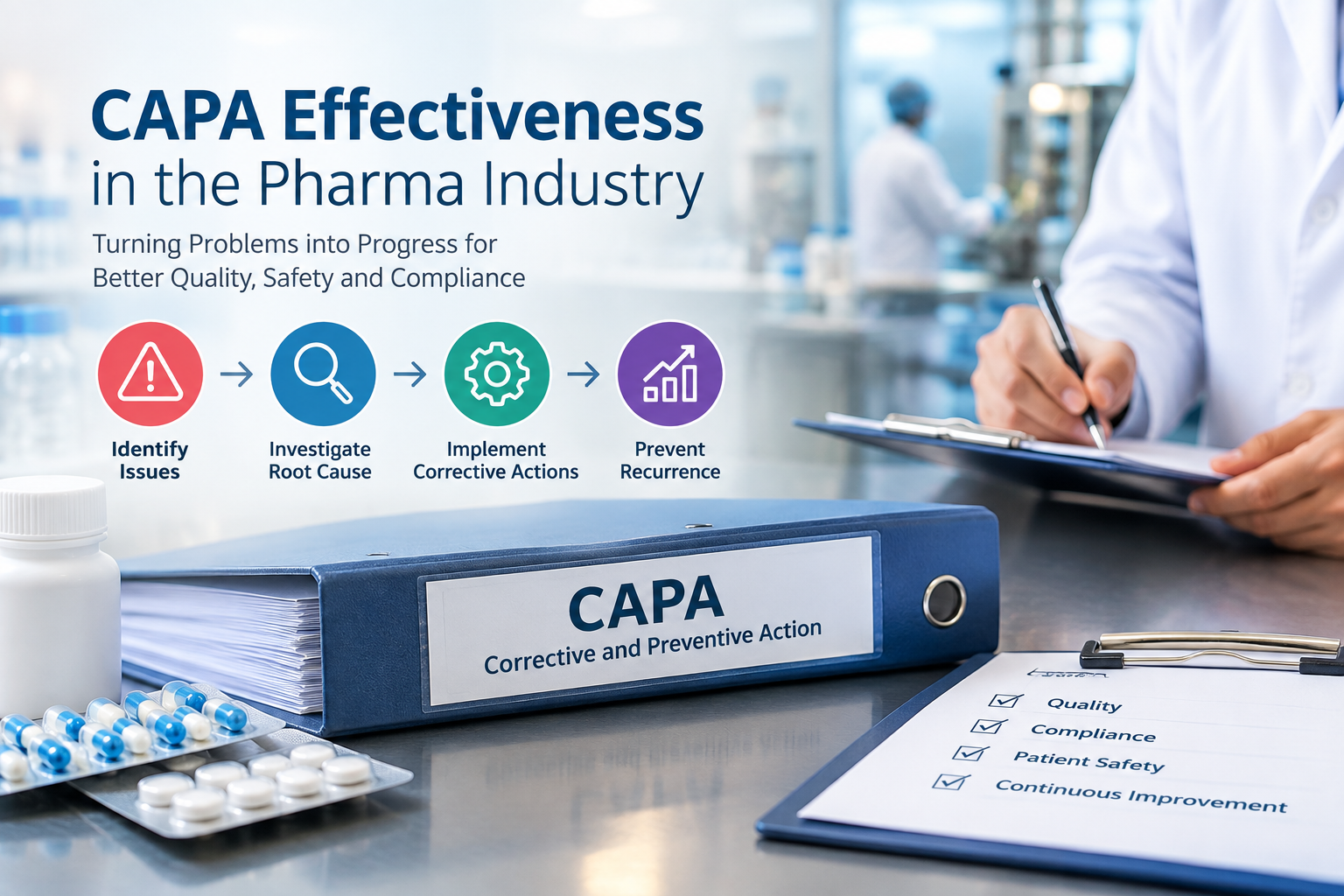 CAPA Effectiveness Pharma