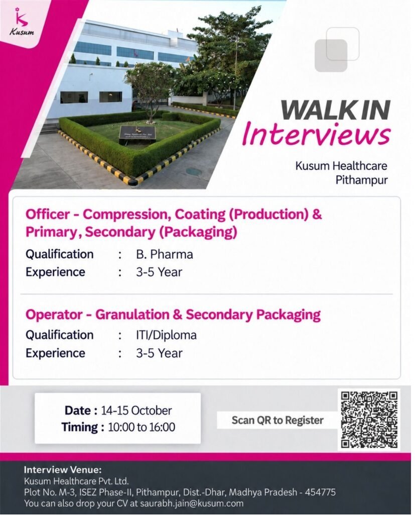 Kusum Healthcare- Walk-In